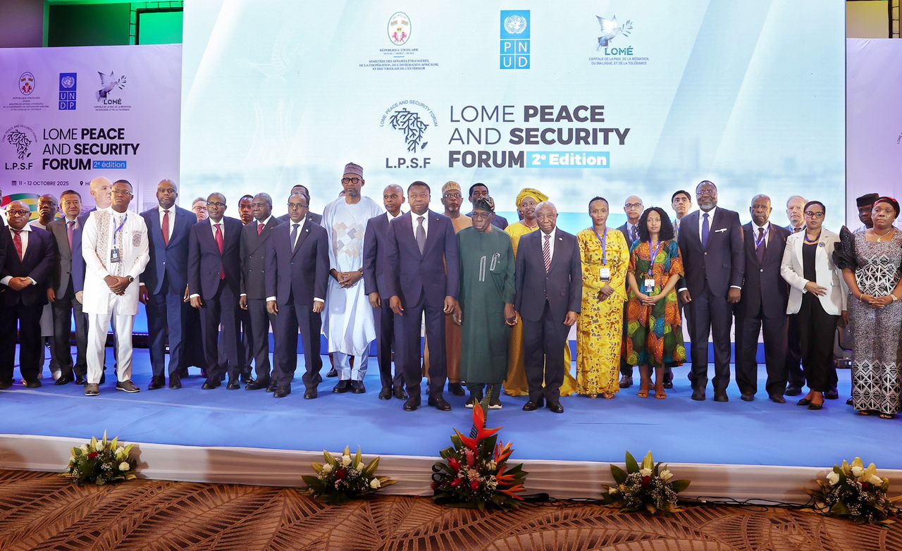 Lomé Peace and Security Forum II : "La paix durable se construit par la cohésion locale", dixit le Président Faure Gnassingbé